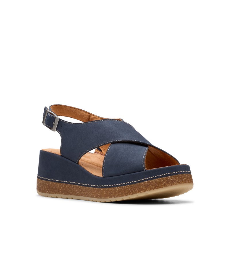 Clarks - Kassanda Step Navy Nubuck