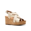Clarks - Sabina Sling Cream Leather