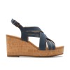 Clarks - Sabina Sling Navy Nubuck