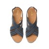 Clarks - Sabina Sling Navy Nubuck