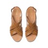 Clarks - Sabina Sling Tan Leather