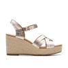 Clarks - Sabina Strap Champagne Leather