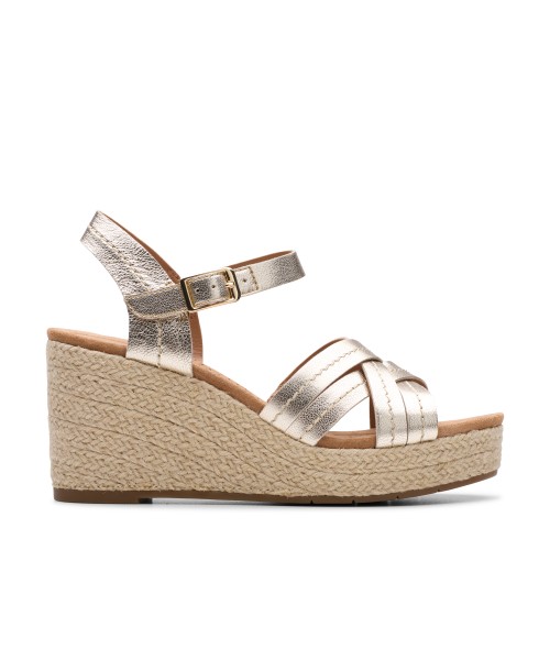 Clarks - Sabina Strap Champagne Leather Clarks - Sabina Strap Champagne Leather