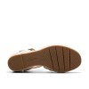Clarks - Sabina Strap Cream Leather