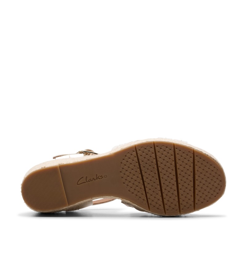Clarks - Sabina Strap Cream Leather