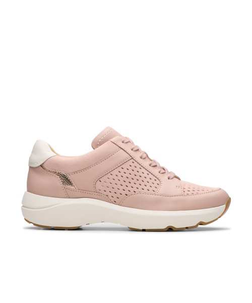 Clarks - Tivoli Walk Light Pink Combi Leather Clarks - Tivoli Walk Light Pink Combi Leather