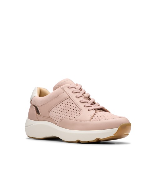 Clarks - Tivoli Walk Light Pink Combi Leather Clarks - Tivoli Walk Light Pink Combi Leather