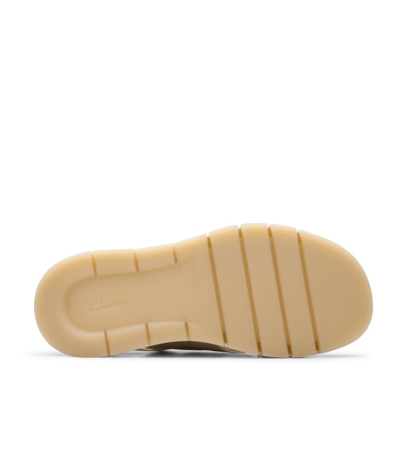 Clarks - Tuscan Cross Cream Leather
