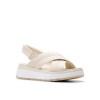Clarks - Tuscan Cross Cream Leather