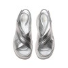 Clarks - Tuscan Cross Silver Leather