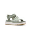 Clarks - Tuscan Strap Light Green Suede