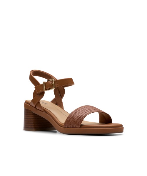 Clarks - Jaylan Ray Tan Interest Leather Clarks - Jaylan Ray Tan Interest Leather