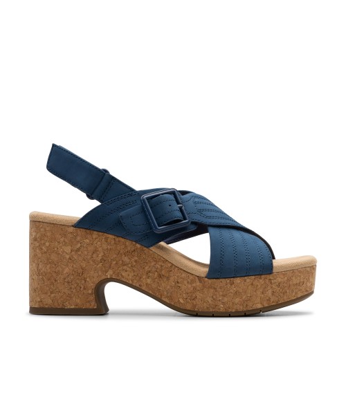 Clarks - Nerisa West Navy Nubuck Clarks - Nerisa West Navy Nubuck