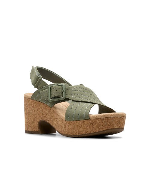 Clarks - Nerisa West Sage Nubuck Clarks - Nerisa West Sage Nubuck