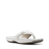 Clarks - Brinkley Sea White Synthetic