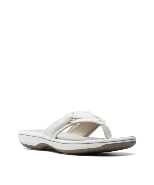 Clarks - Brinkley Sea White Synthetic
