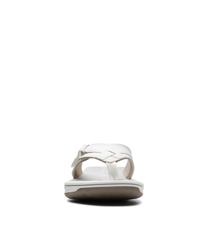 Clarks - Brinkley Sea White Synthetic