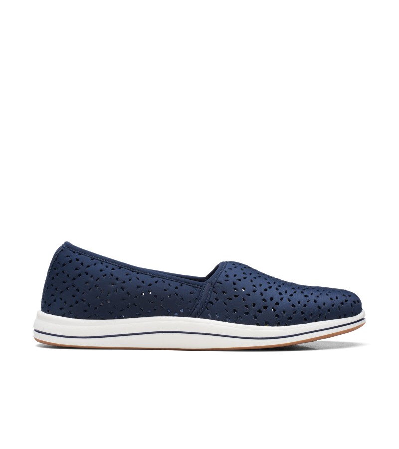Clarks - Brinkley Emily Navy Textile Clarks - Brinkley Emily Navy Textile