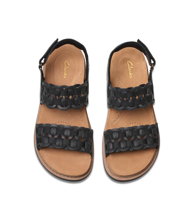 Clarks - Arwell Glide Black Combi Leather