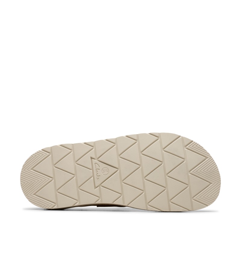 Clarks - Solsbury Mule. Dark Sand Suede