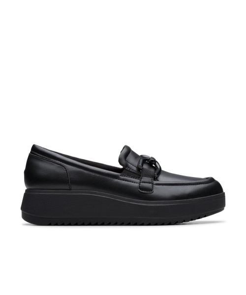 Clarks - Zylah Top Black Leather