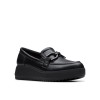 Clarks - Zylah Top Black Leather Clarks - Zylah Top Black Leather