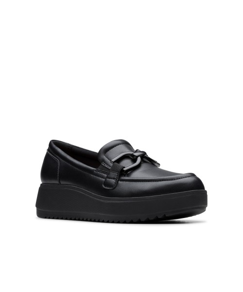 Clarks - Zylah Top Black Leather