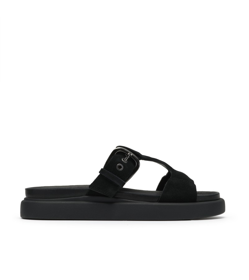 Clarks - Aristella West Black Suede