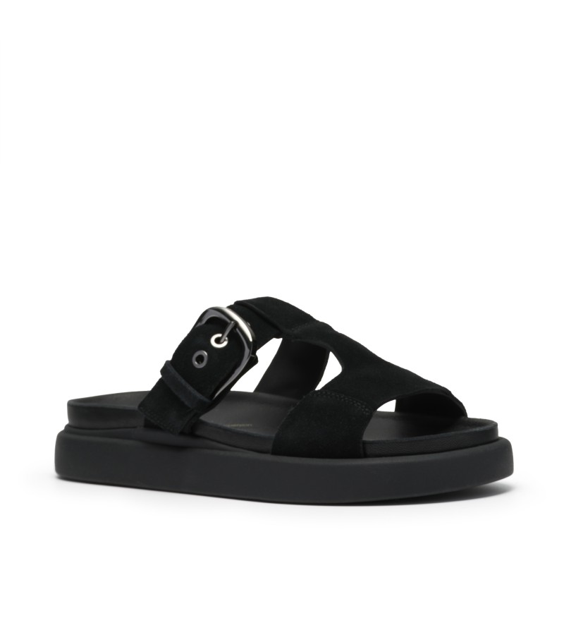 Clarks - Aristella West Black Suede