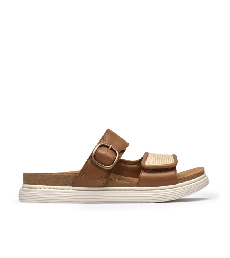 Clarks - Arwell Step Tan Leather