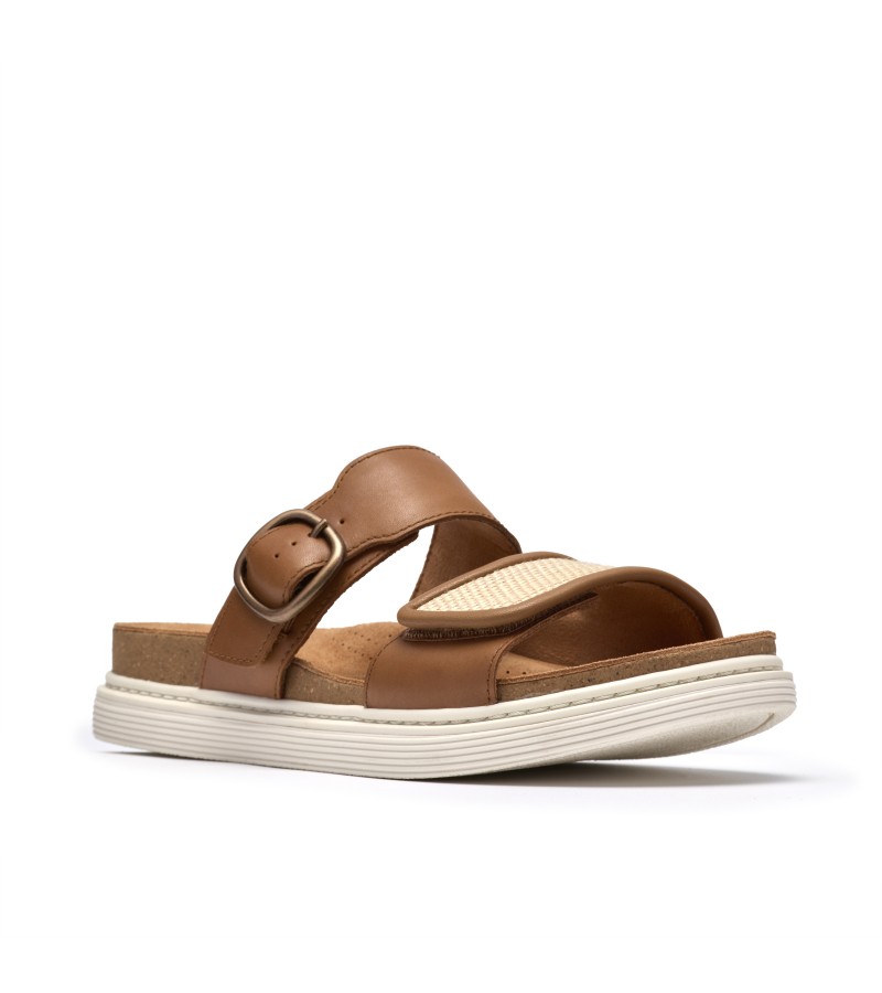 Clarks - Arwell Step Tan Leather