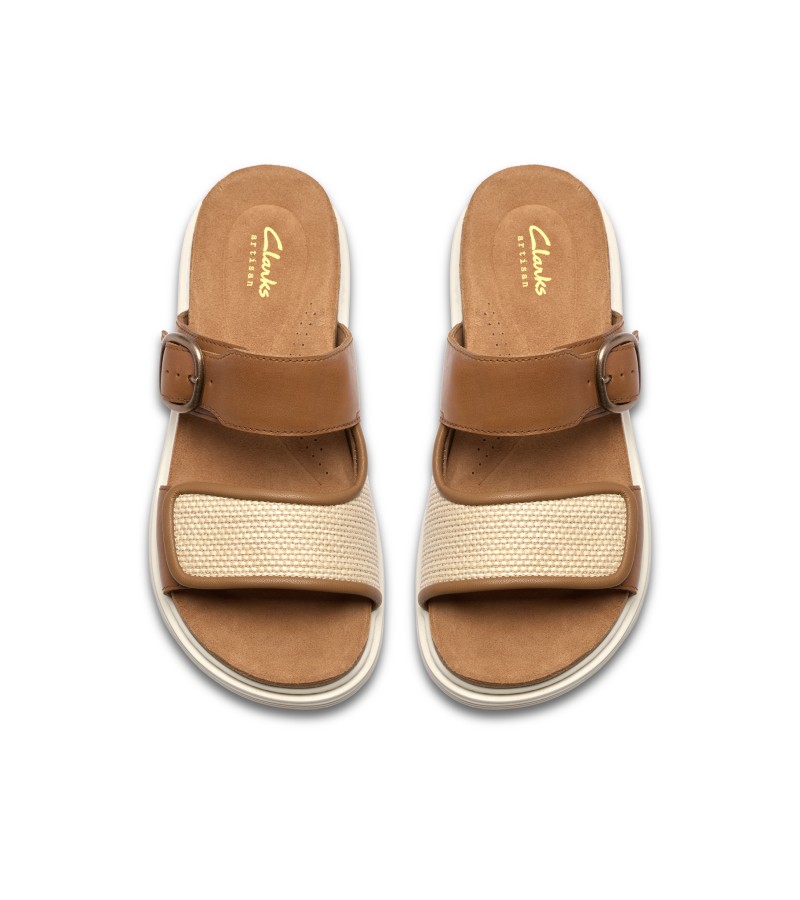 Clarks - Arwell Step Tan Leather