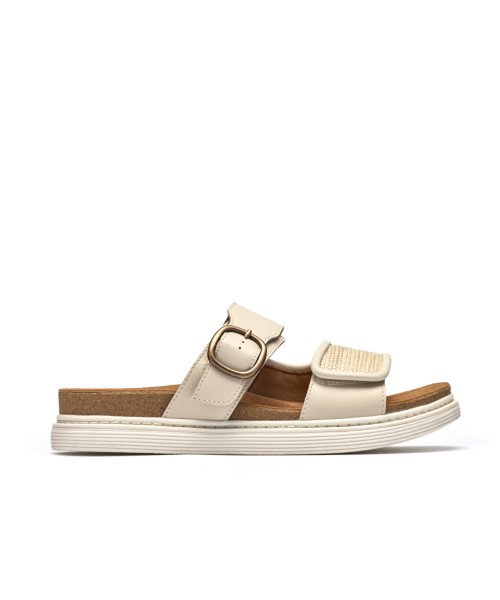 Clarks - Arwell Step Cream Leather