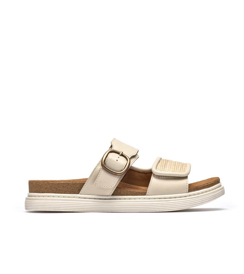 Clarks - Arwell Step Cream Leather