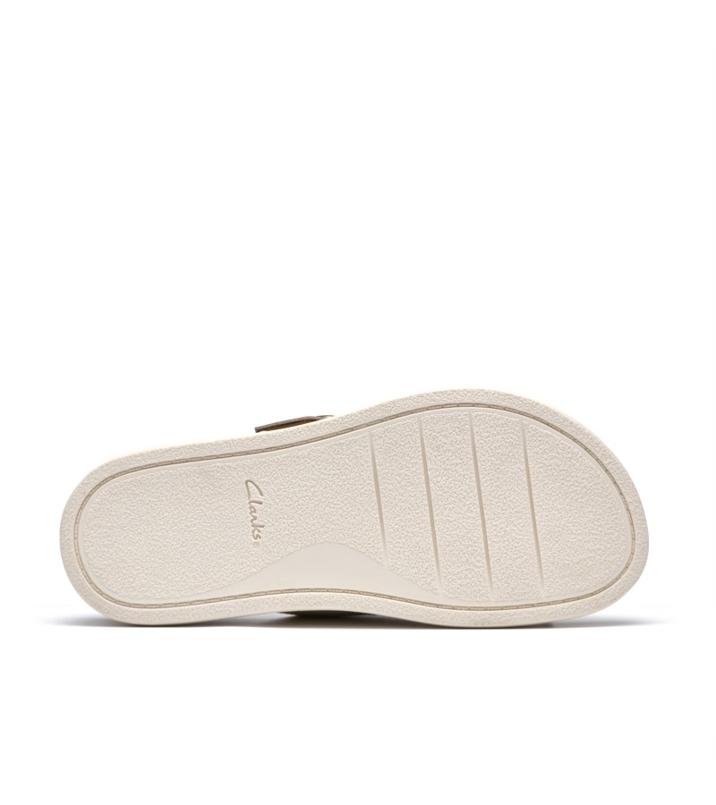 Clarks - Arwell Step Cream Leather