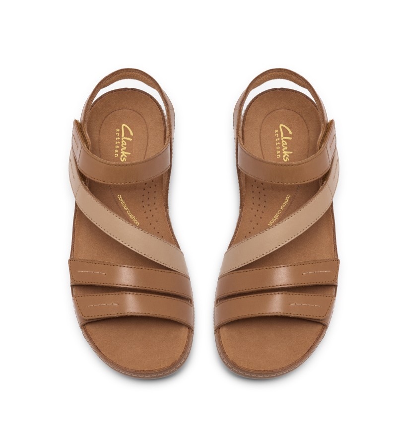 Clarks - Cecily Mix Beige Combi Clarks - Cecily Mix Beige Combi