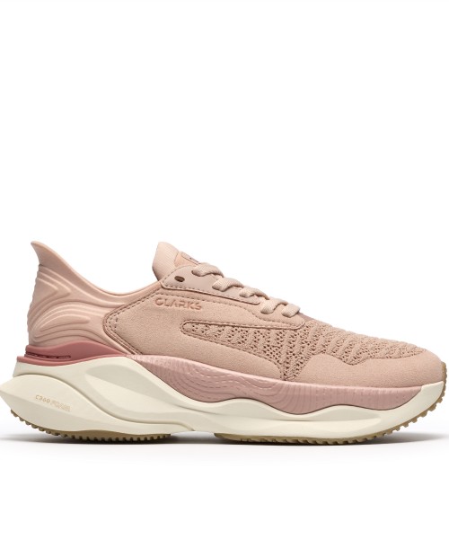 Clarks - Clarks Pace. Pink Combi