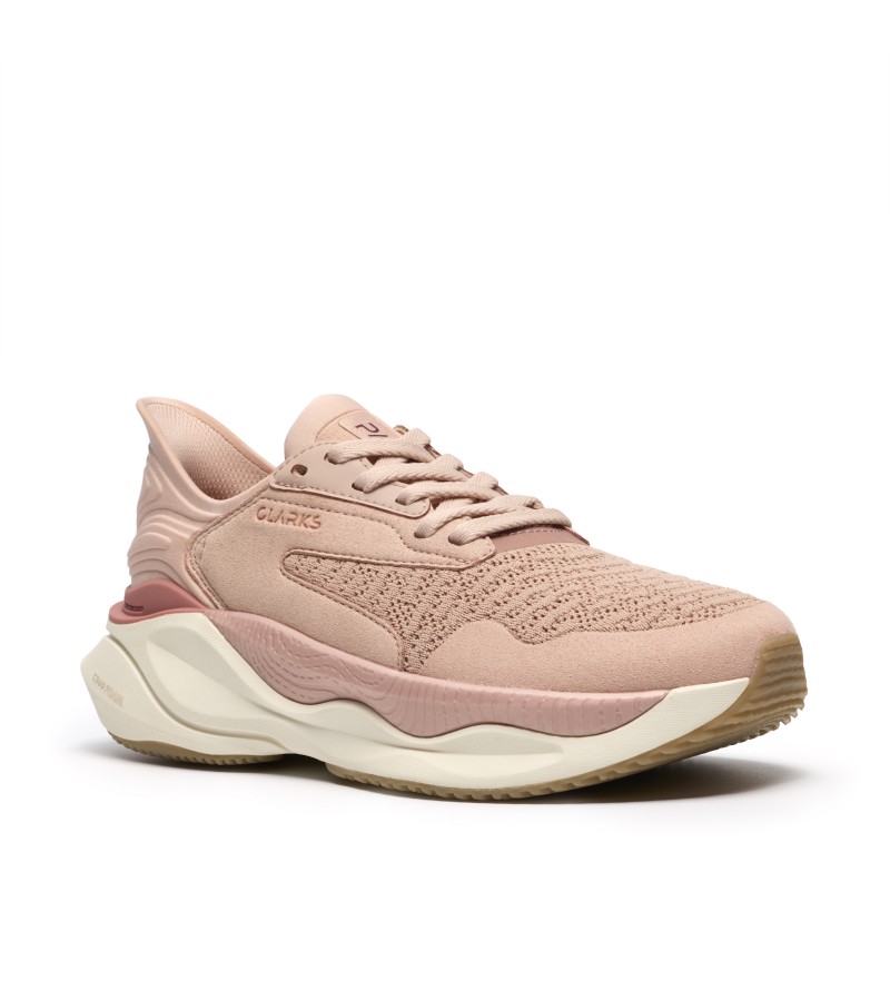 Clarks - Clarks Pace. Pink Combi