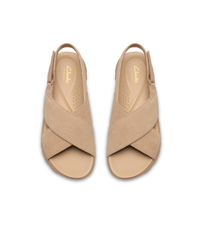 Clarks - DashLite Wish Beige Suede