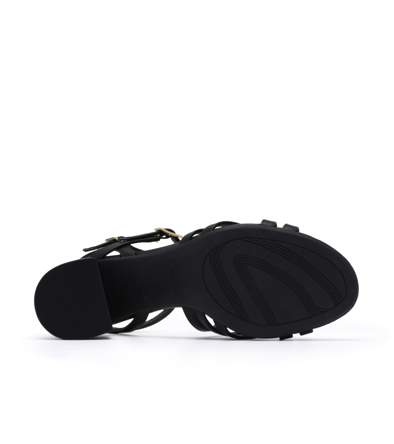 Clarks - Ezoria Strap Black Leather