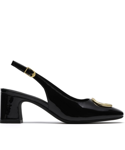 Clarks - Fernie Sling Black Patent