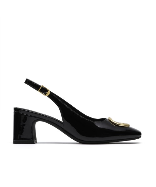 Clarks - Fernie Sling Black Patent Clarks - Fernie Sling Black Patent