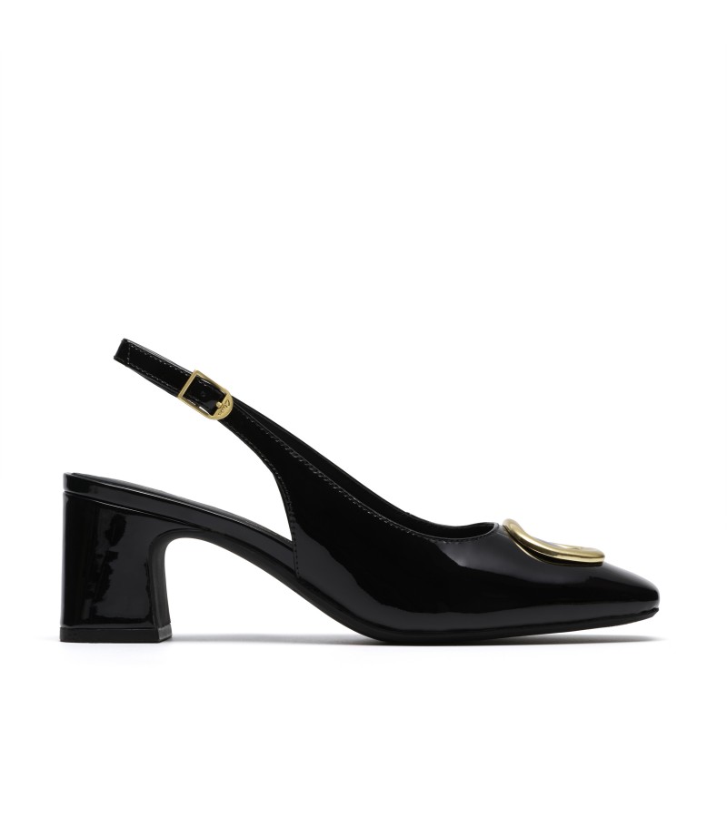 Clarks - Fernie Sling Black Patent Clarks - Fernie Sling Black Patent