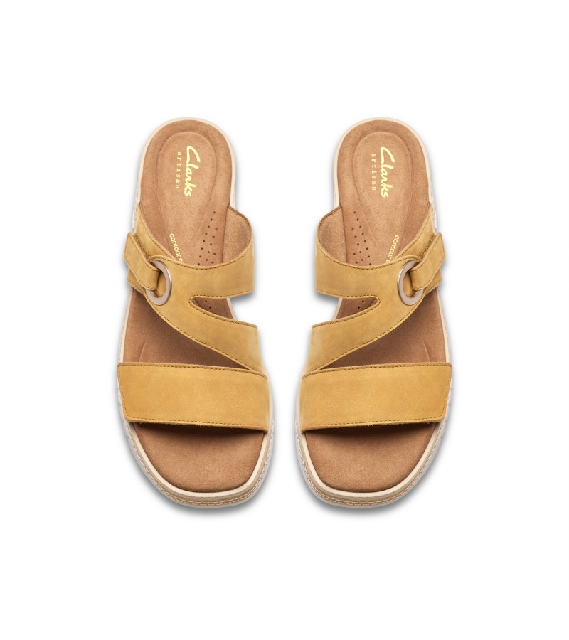 Clarks - Kidiki Cove Yellow Nubuck