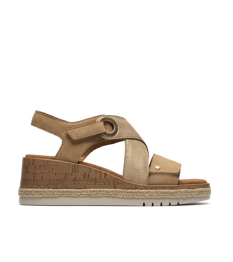 Clarks - Kidiki Sun Beige Combi