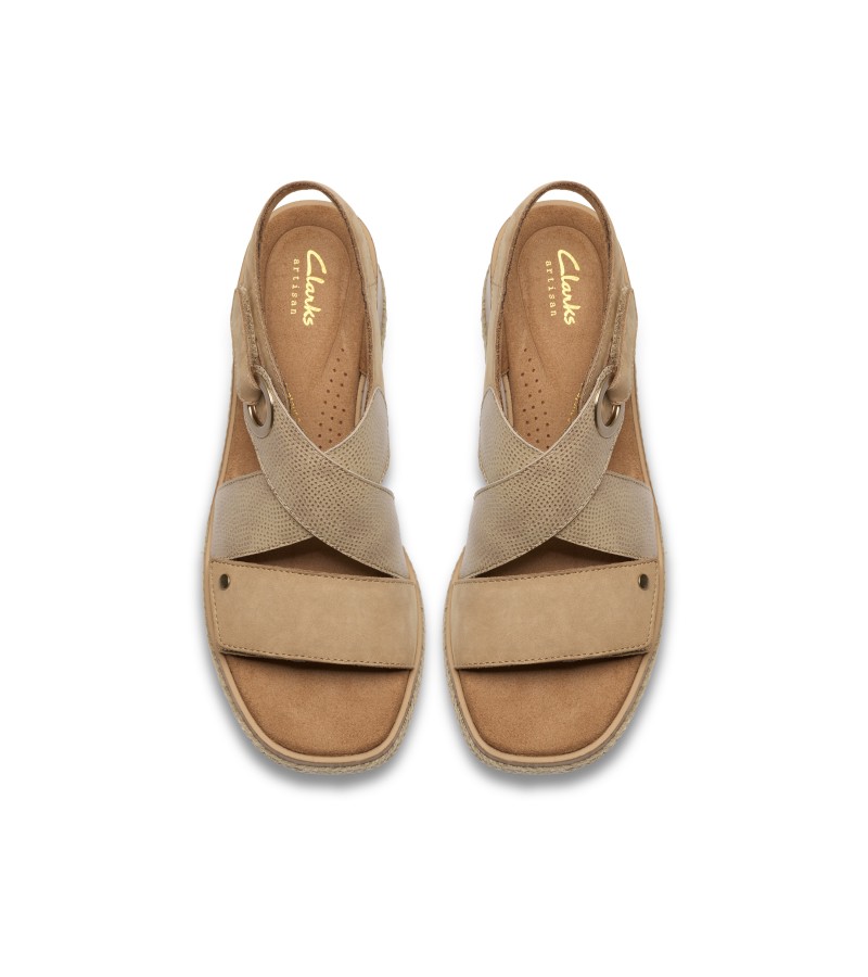 Clarks - Kidiki Sun Beige Combi