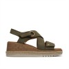 Clarks - Kidiki Sun Dark Olive Nubuck