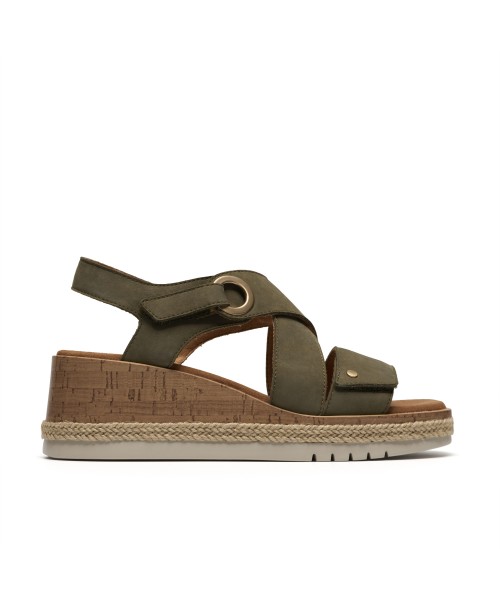 Clarks - Kidiki Sun Dark Olive Nubuck
