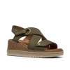 Clarks - Kidiki Sun Dark Olive Nubuck