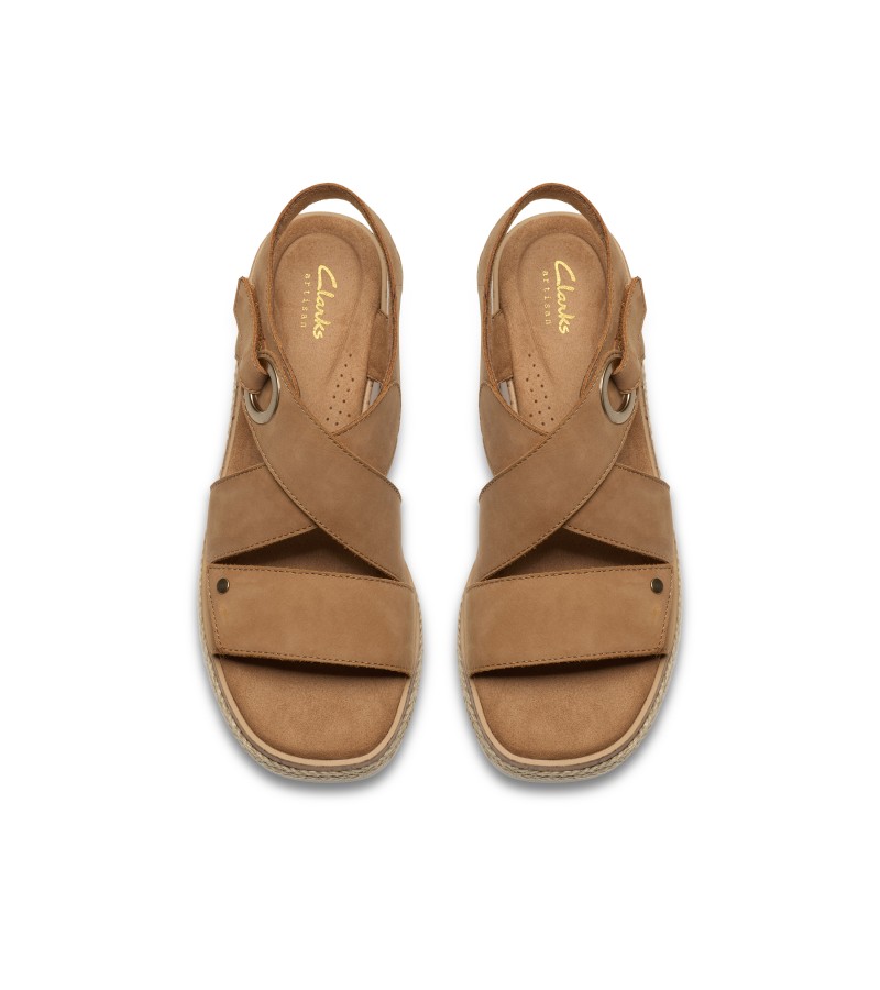 Clarks - Kidiki Sun Tan Nubuck